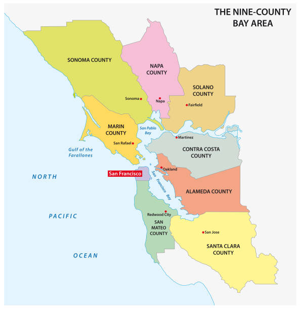 bay area regional map