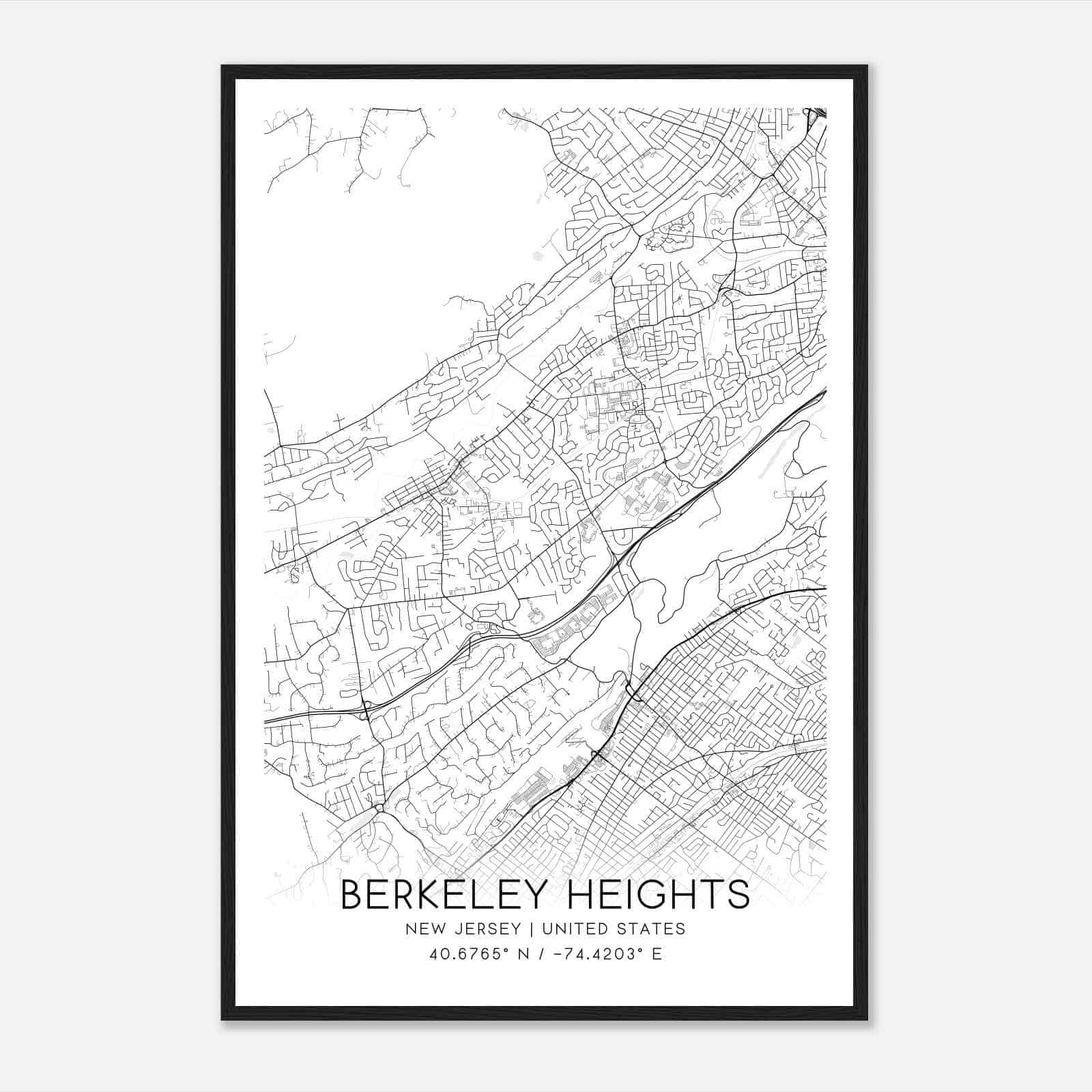 berkeley heights map location