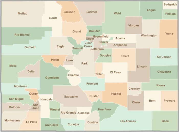 boulder weld county line map