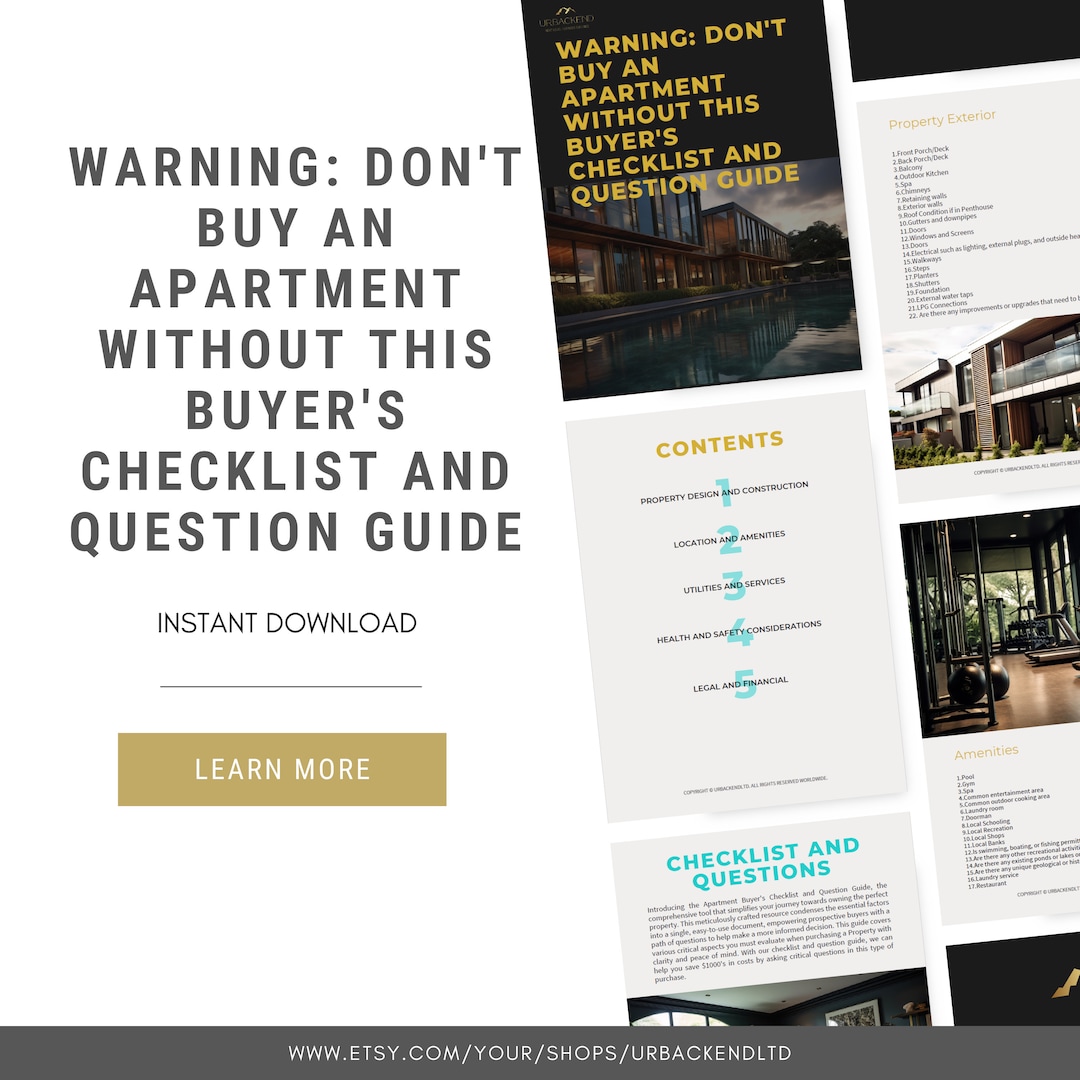 buyer decision checklist