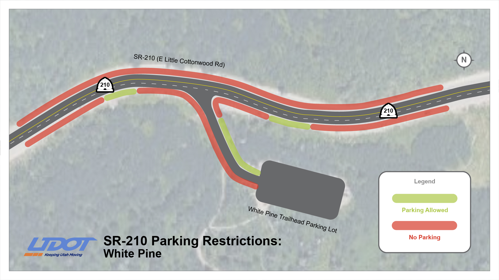 canyon traffic map