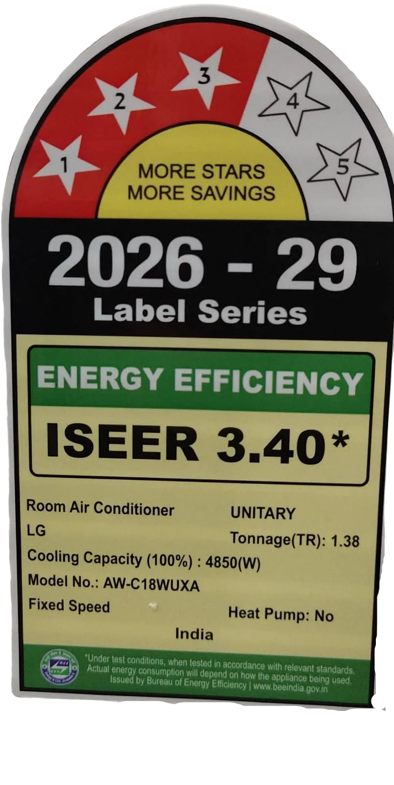 ceer label window ac