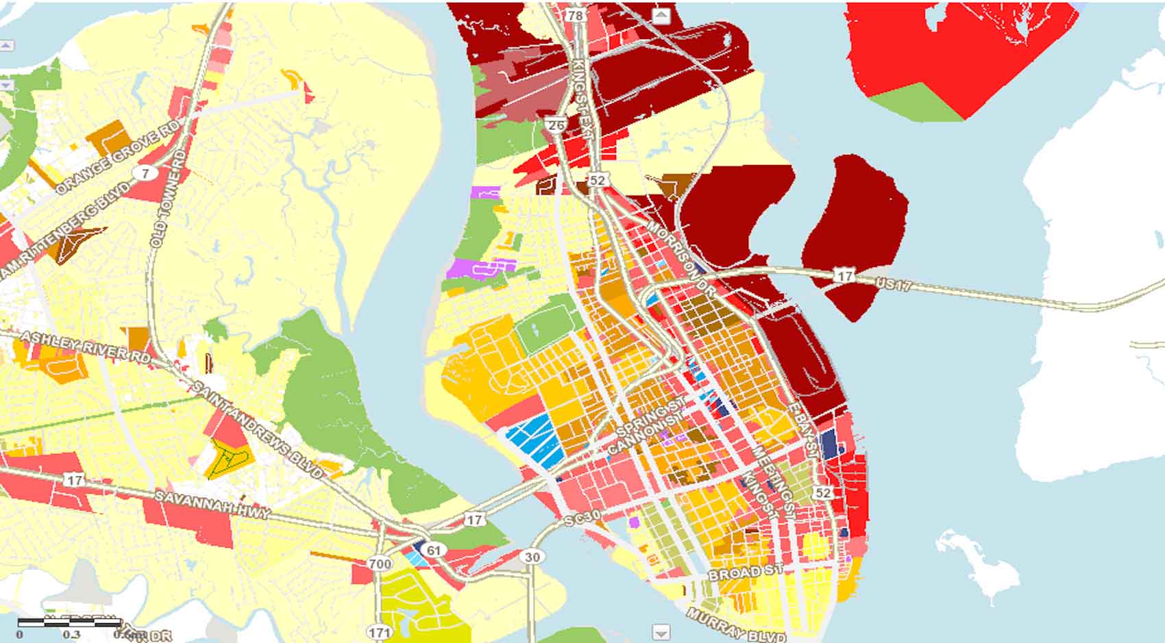 charleston str zoning