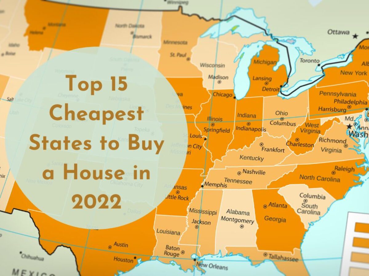 cheapest states map