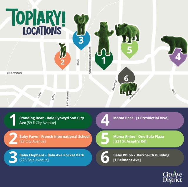 city avenue boundary map