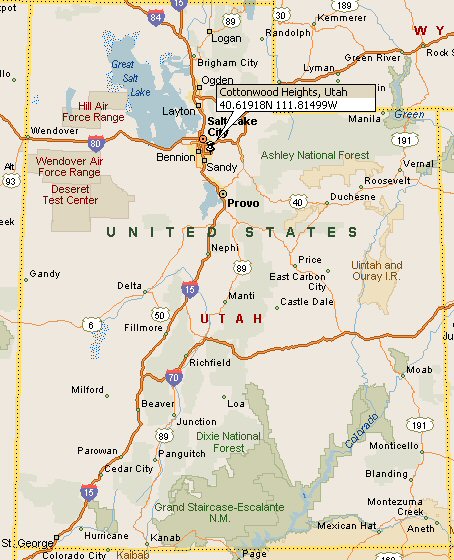 city map location