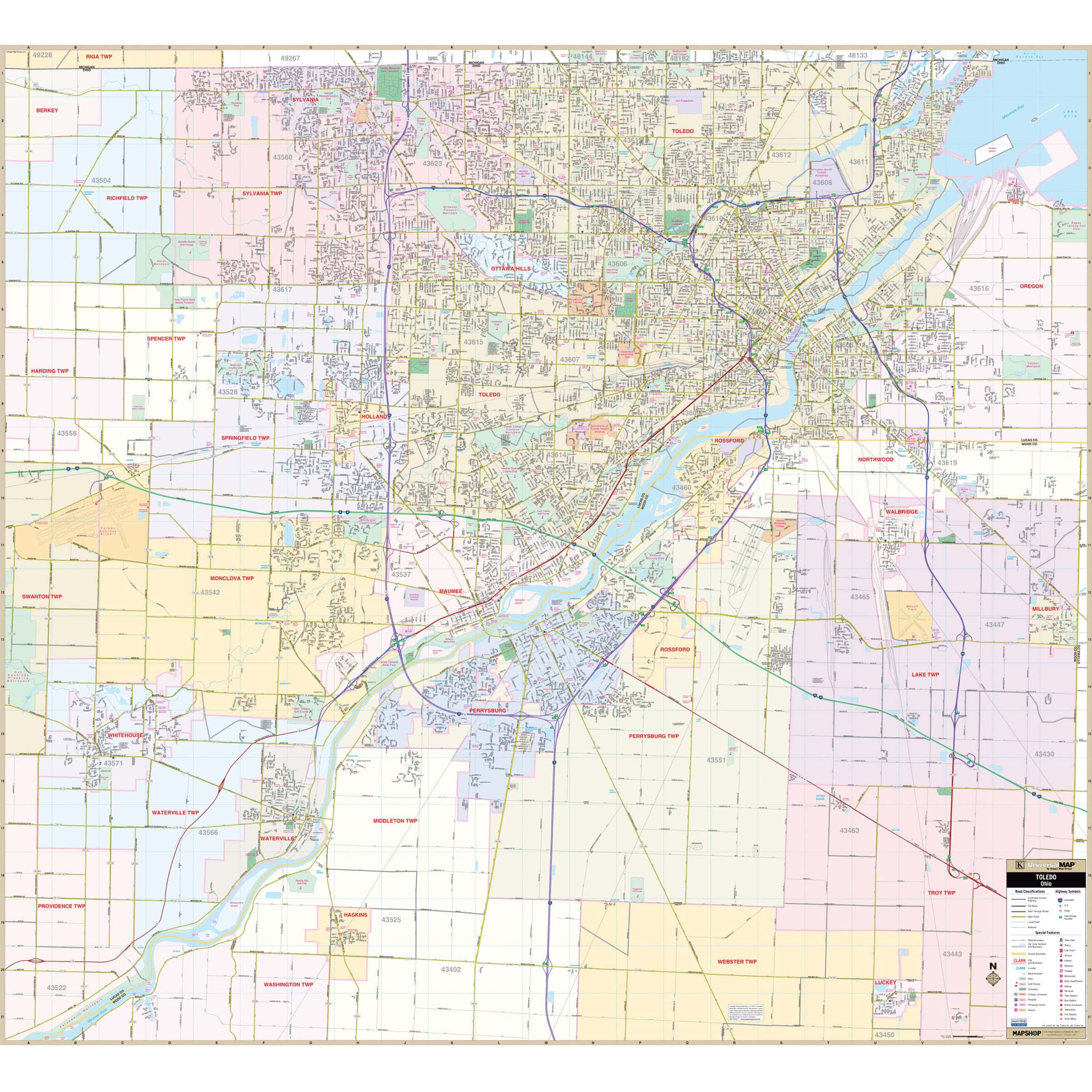 commute map toledo