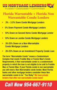 condo financing warrantable