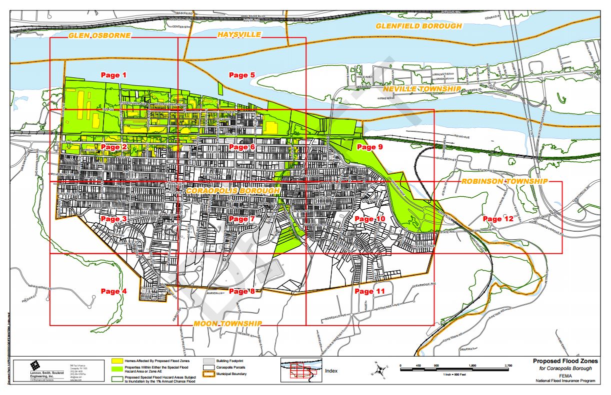 coraopolis flood risk