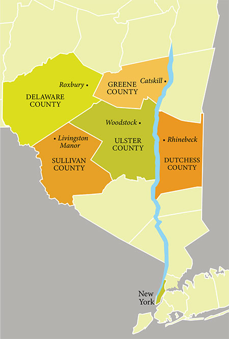 counties towns table