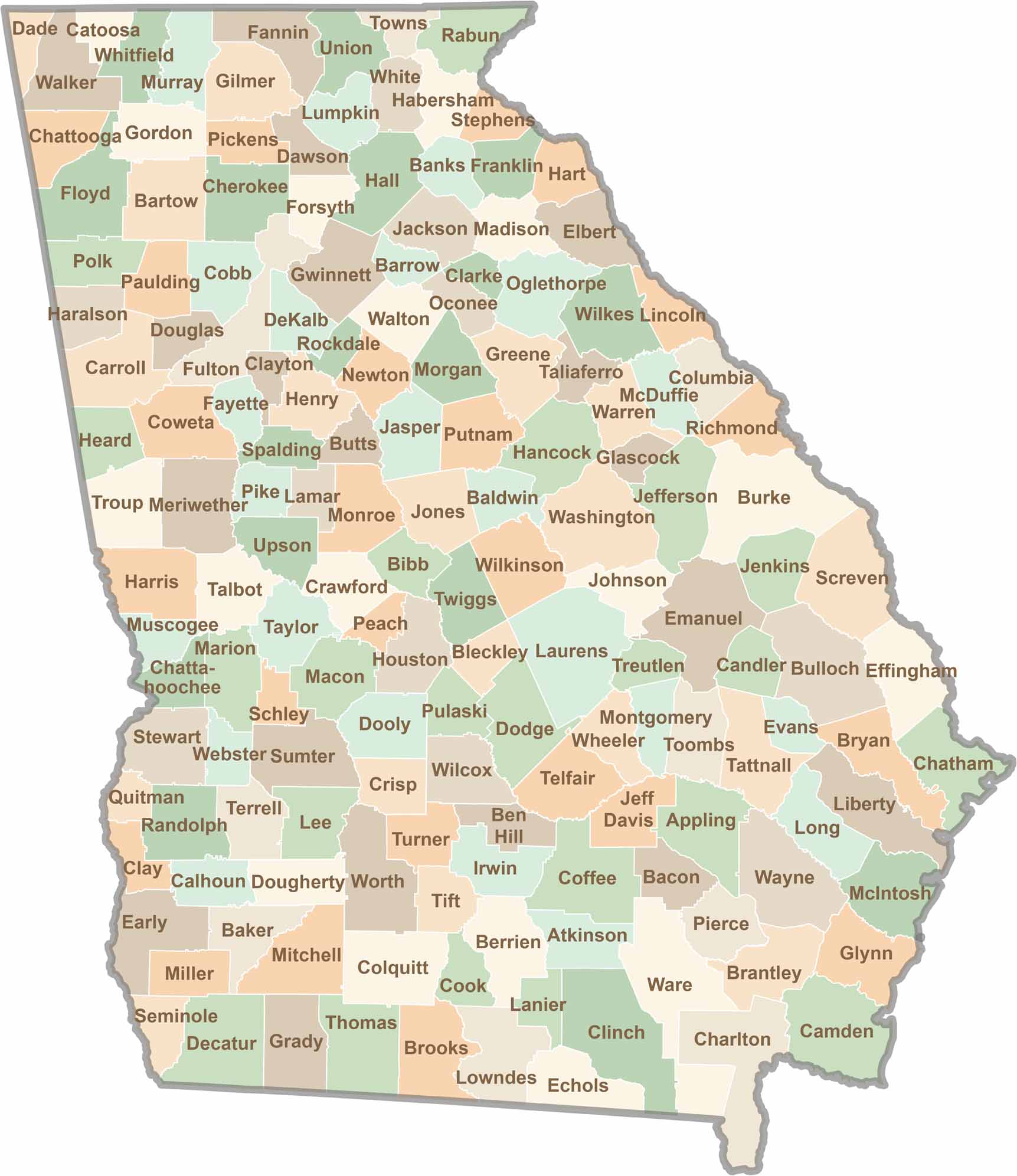 county line map
