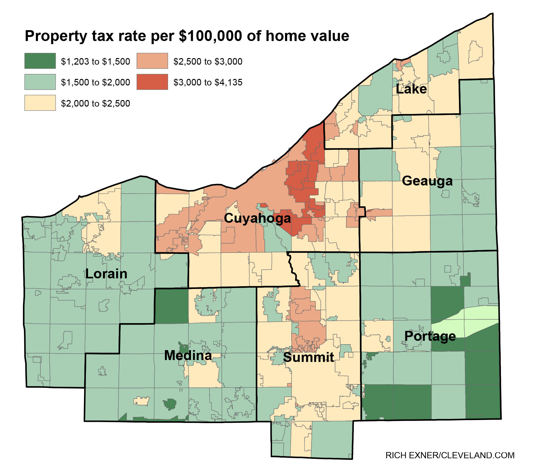 county tax comparison