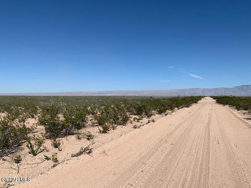dirt road desert lot