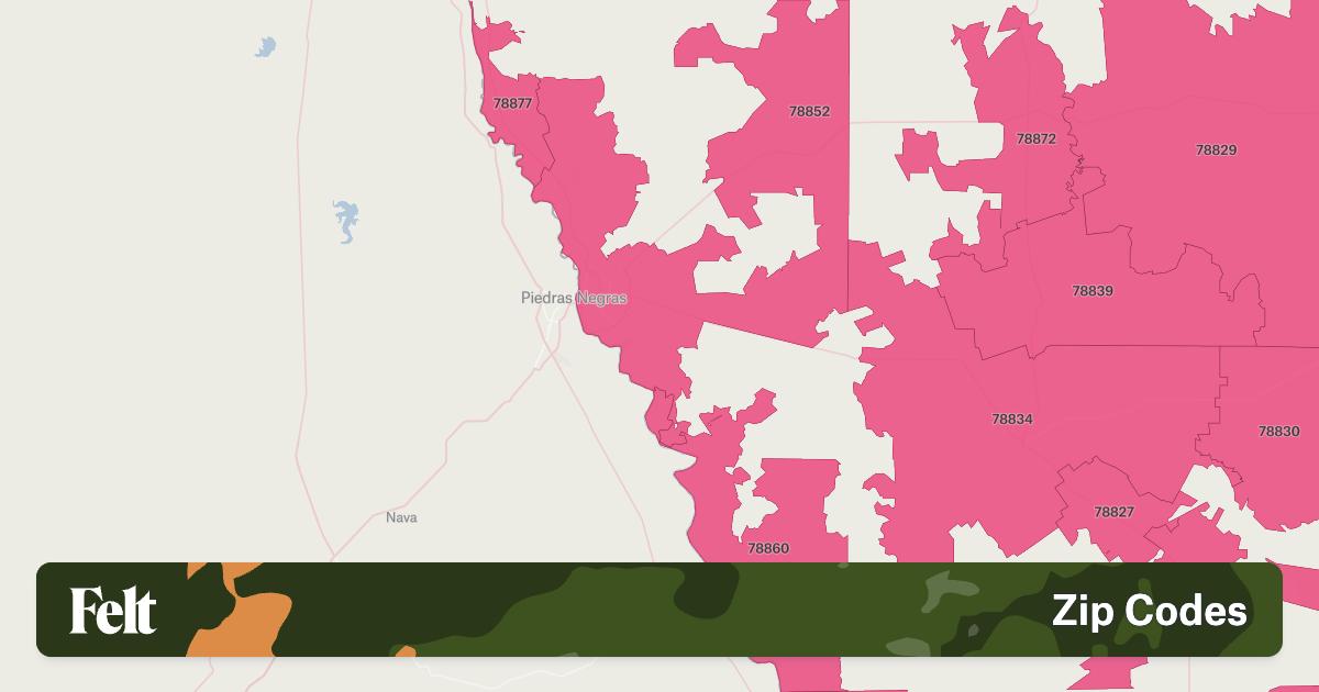 eagle pass zip map
