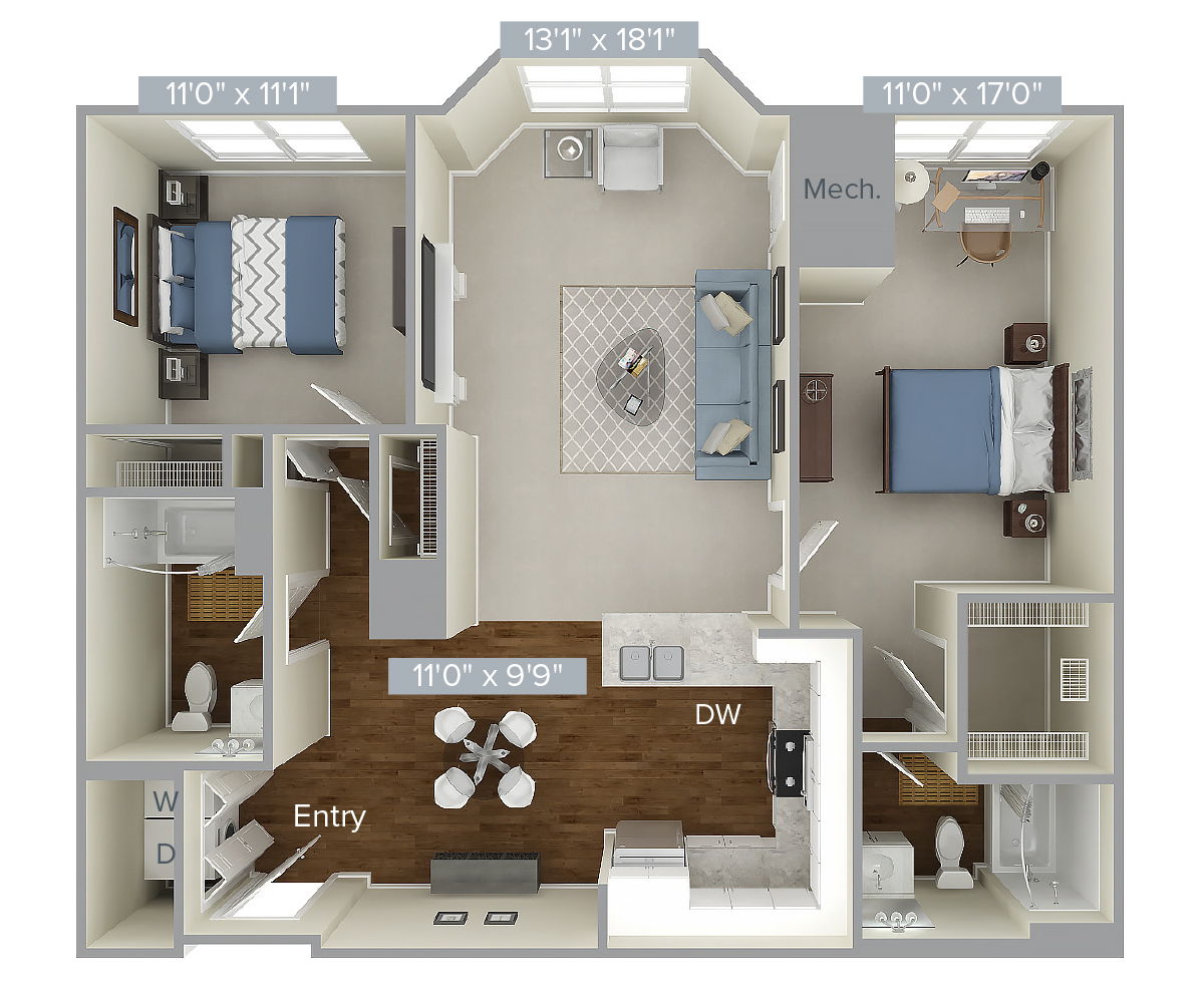 edgewater rent comparison