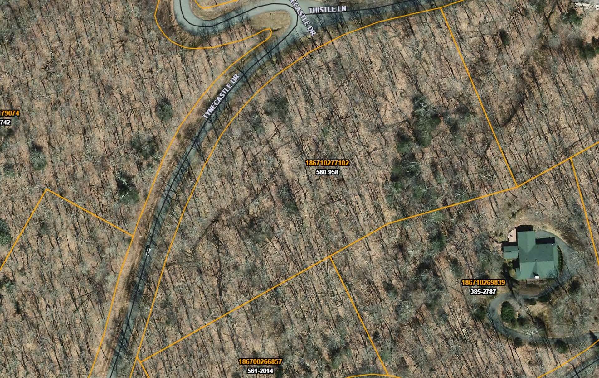 elevation map high country