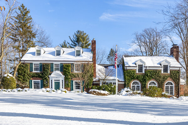 essex fells suburban street