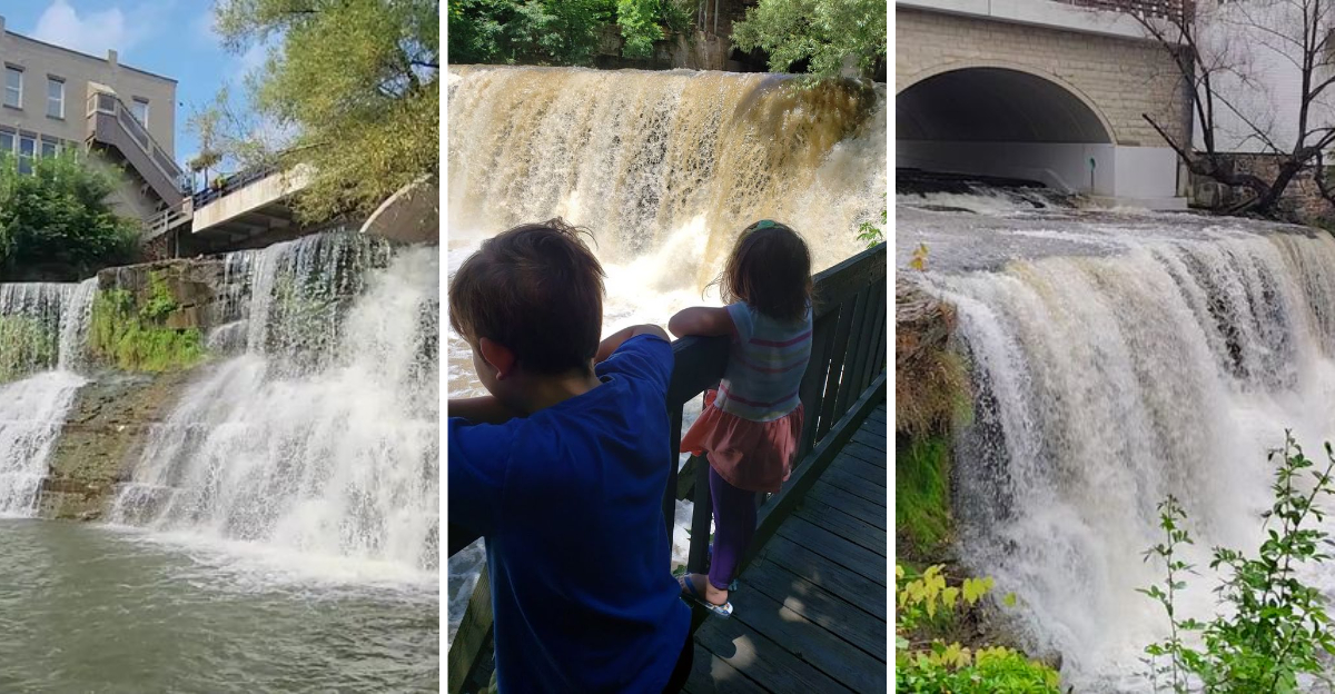 falls viewing staircase