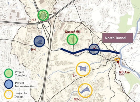 flood mitigation tunnel