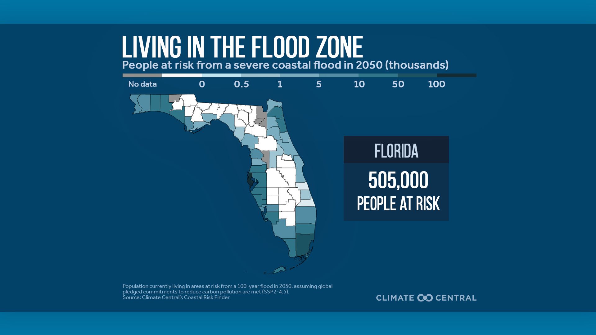 flood risk climate data
