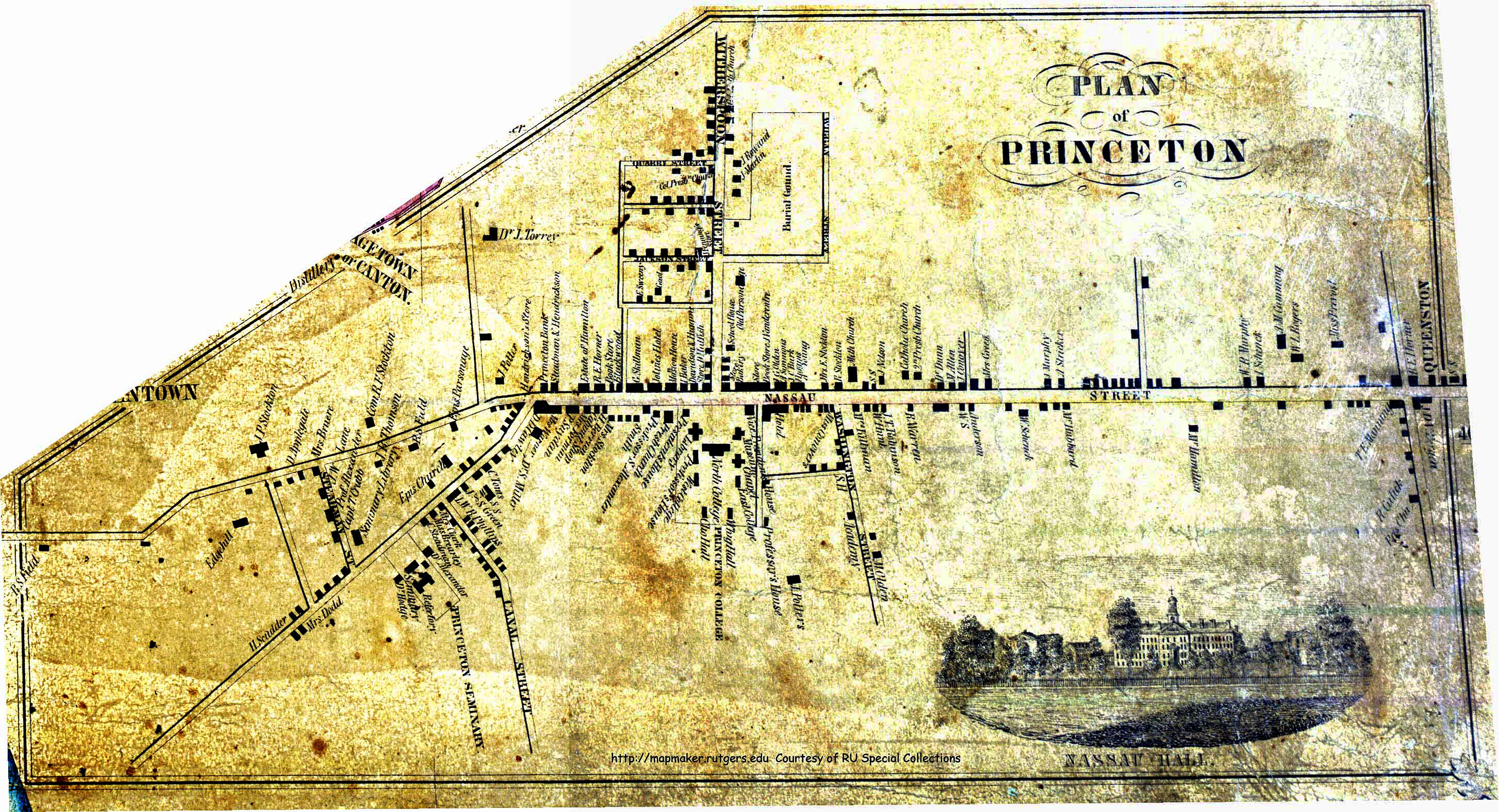 former township institutions map