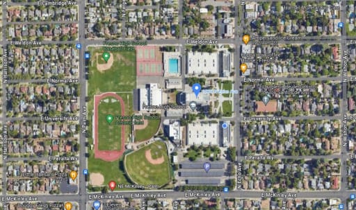 fresno high boundary map