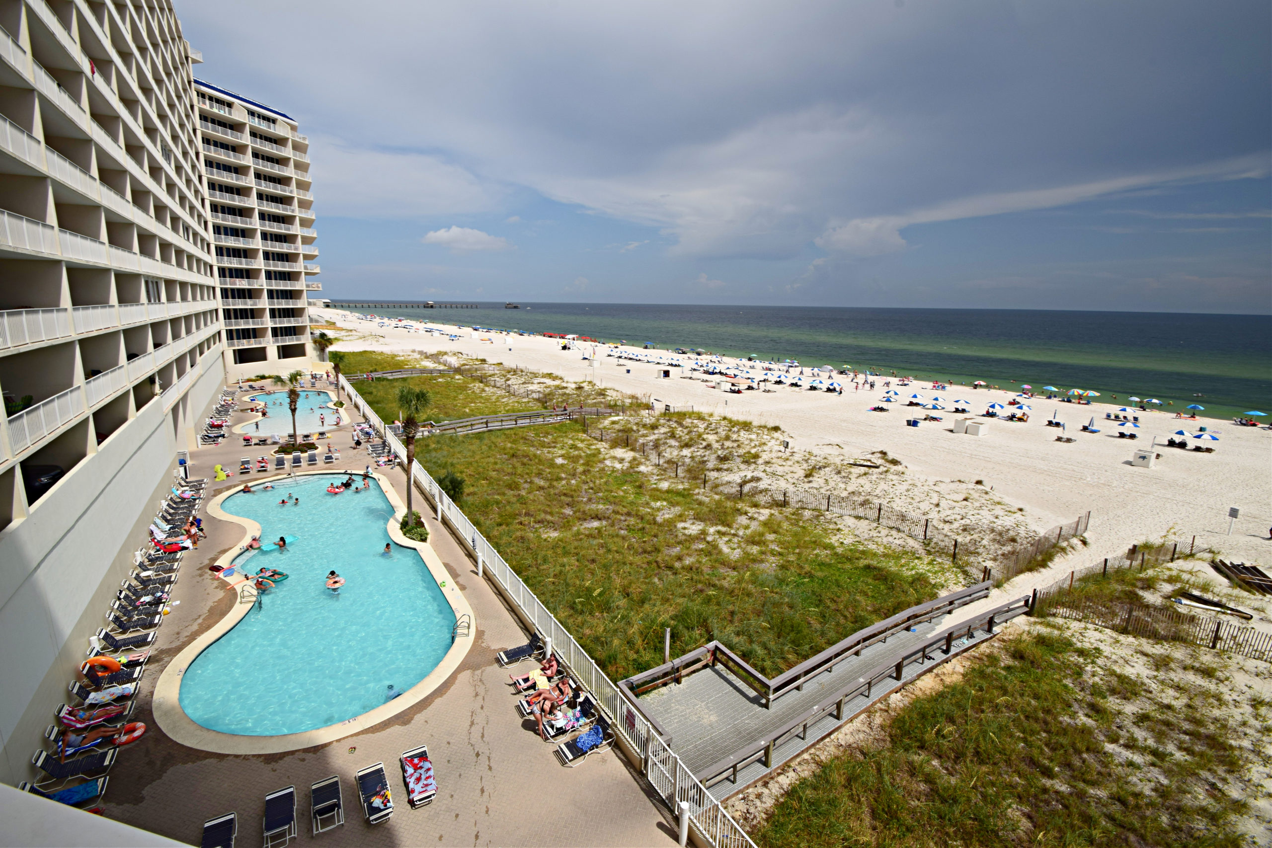 gulf front condo building