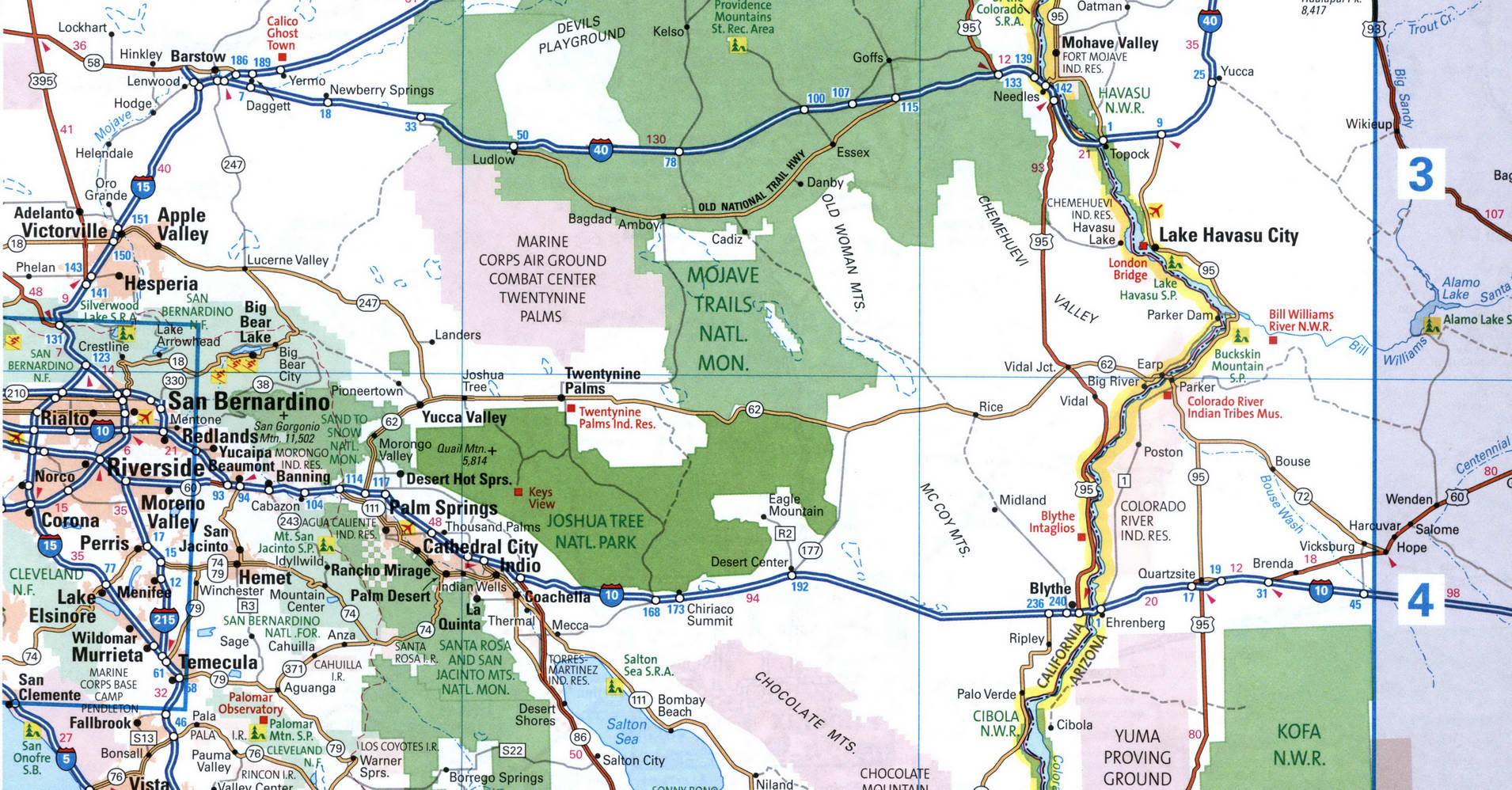 highway route map