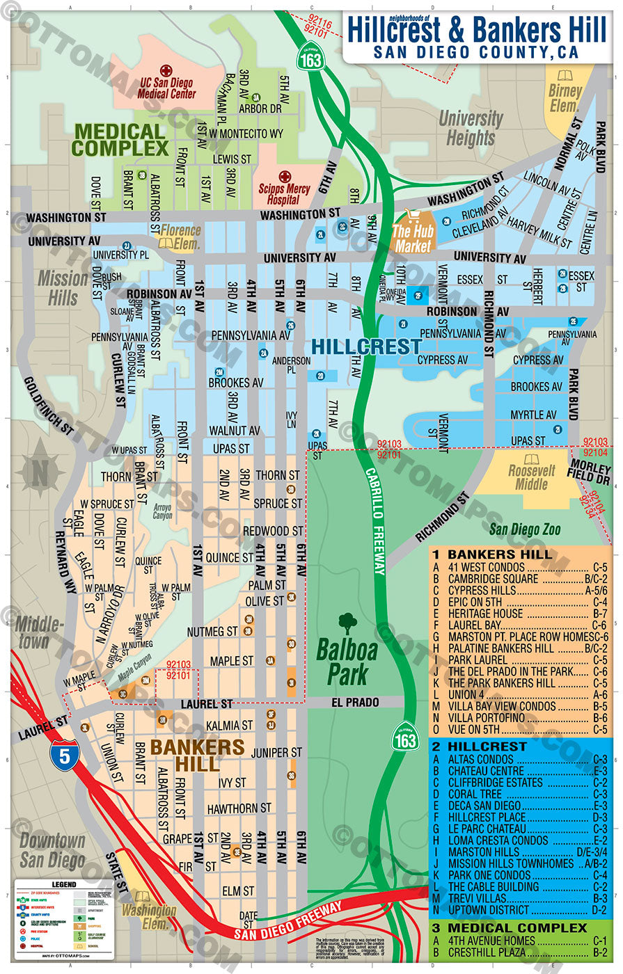 hillcrest micro locations