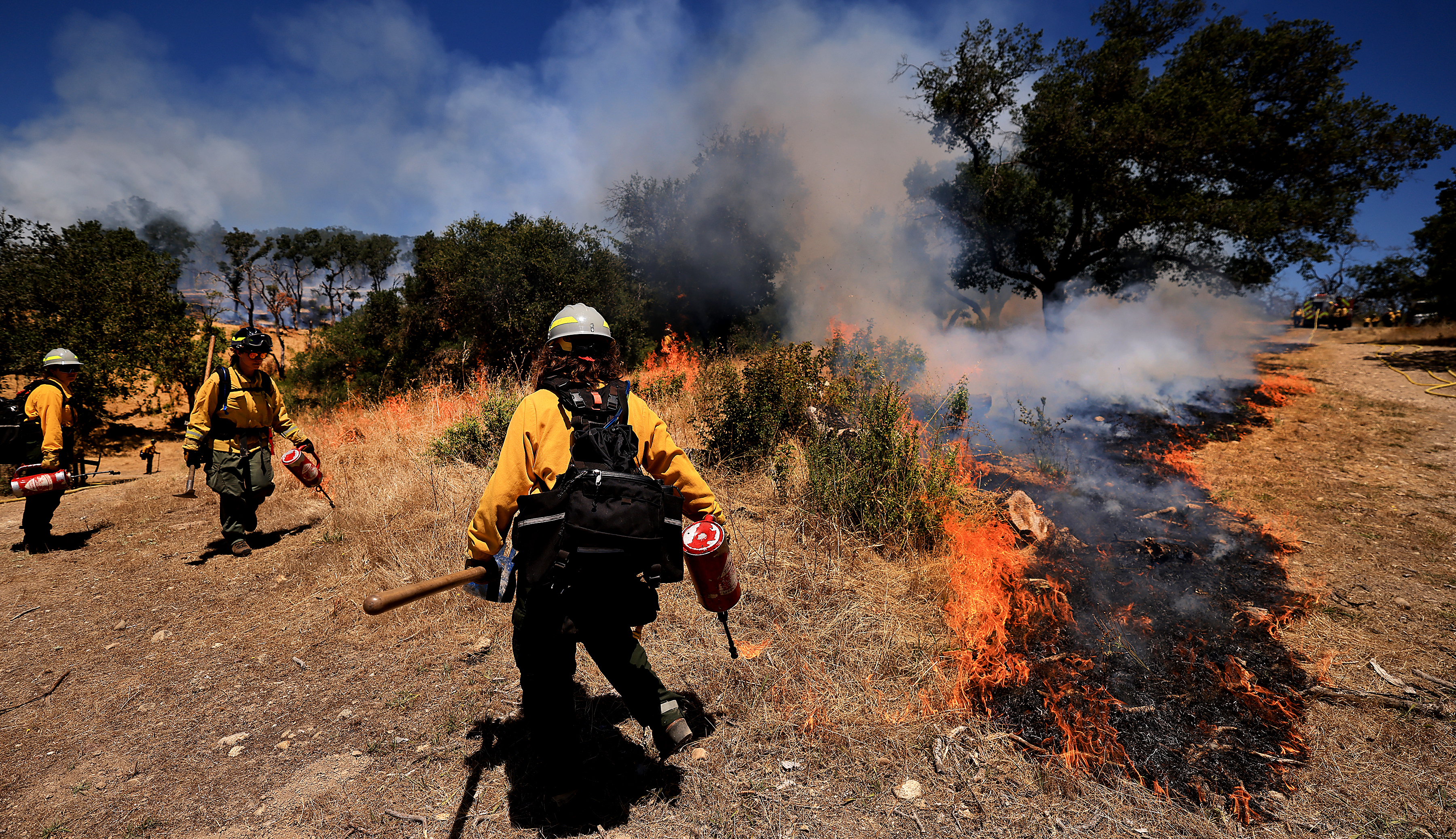 hillside wildfire risk