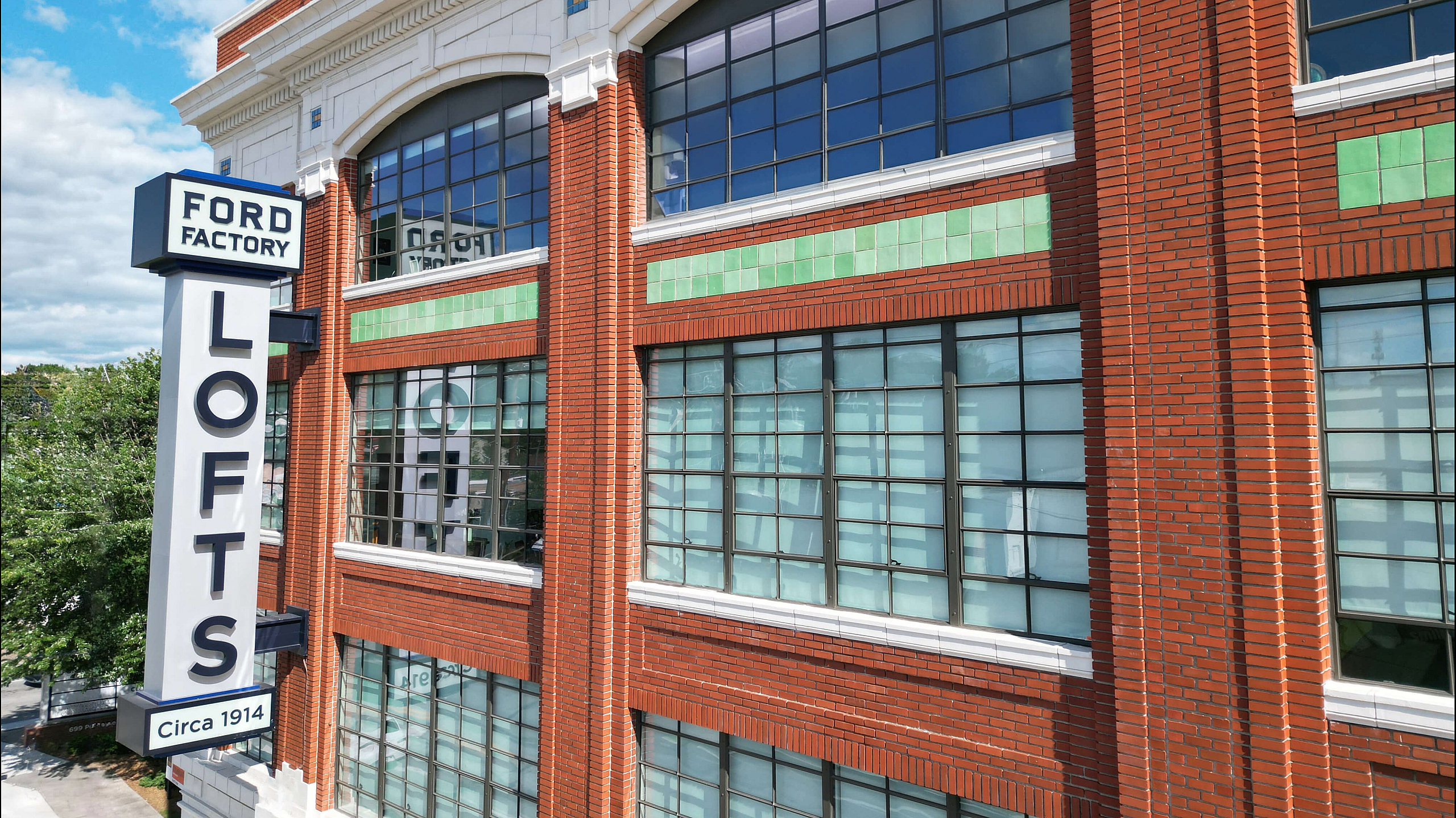 historic ford factory building