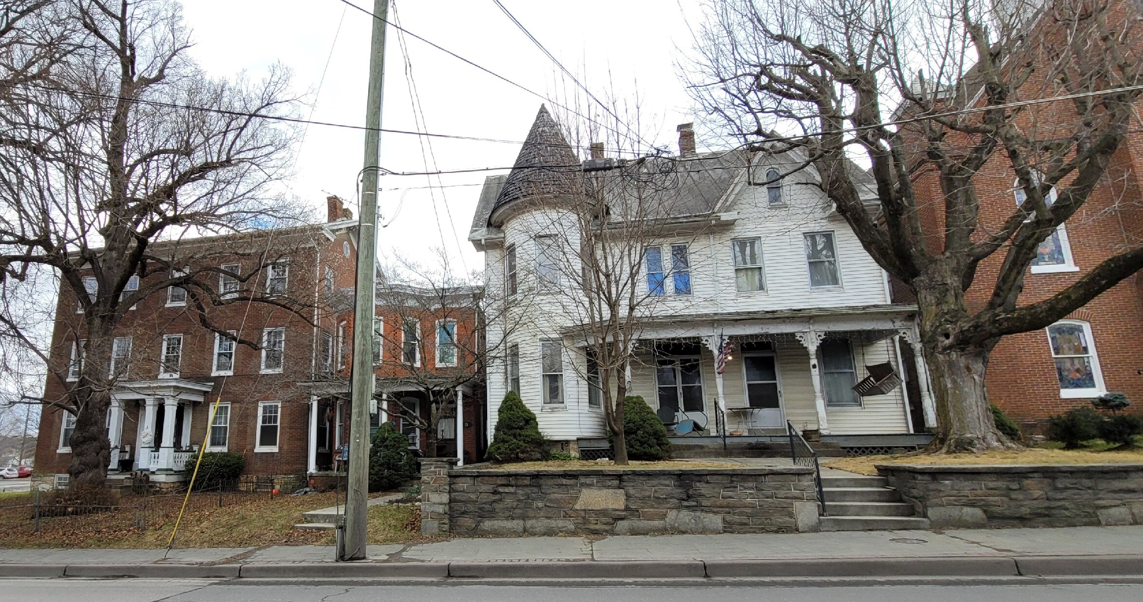 historic town main street