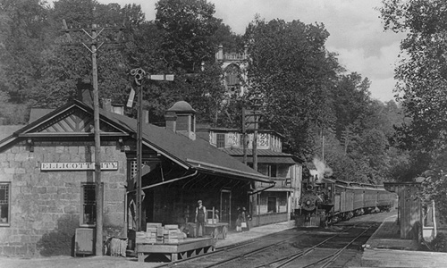 historic train station