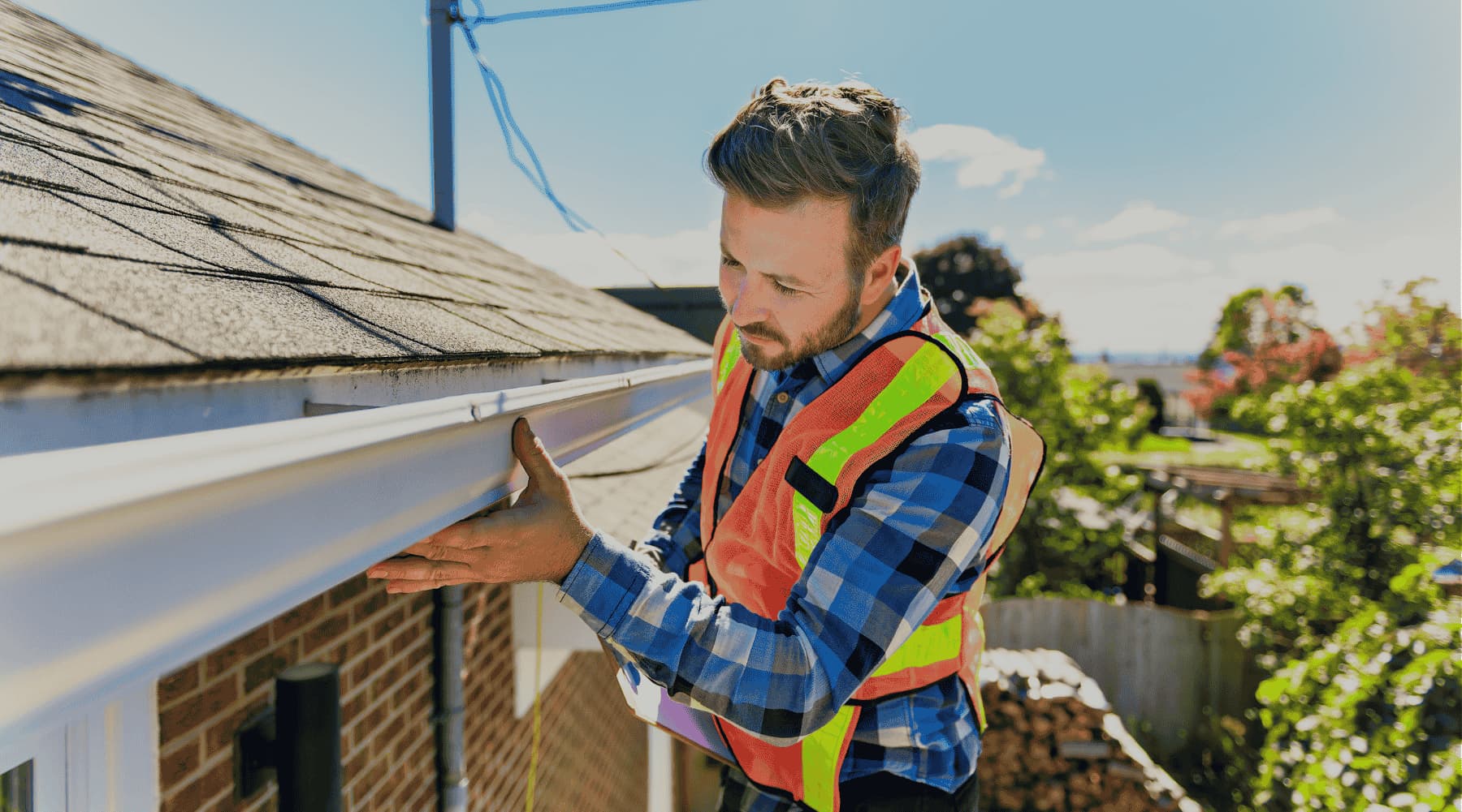 home inspector roof