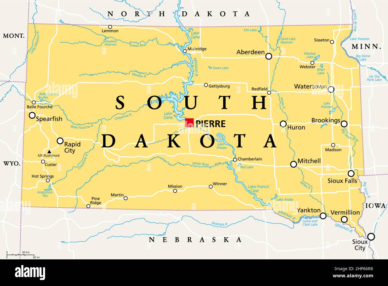 huron submarkets map