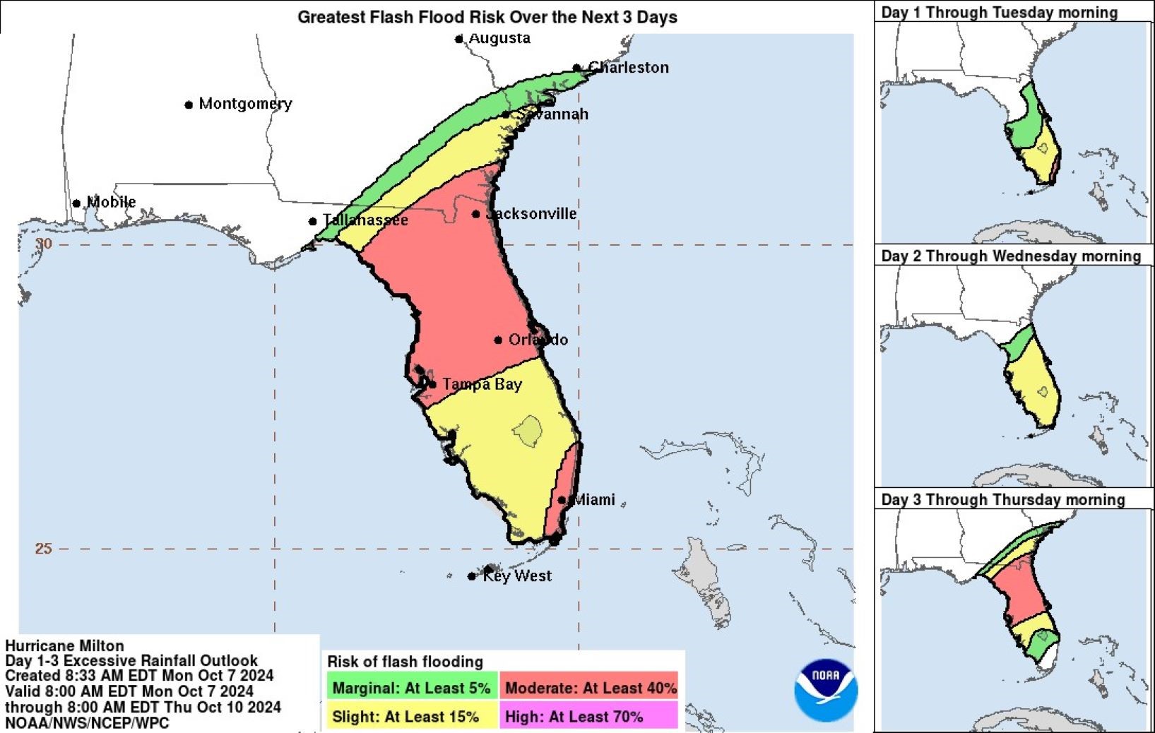 hurricane flood risk map