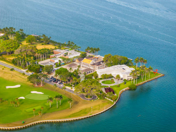 island aerial view