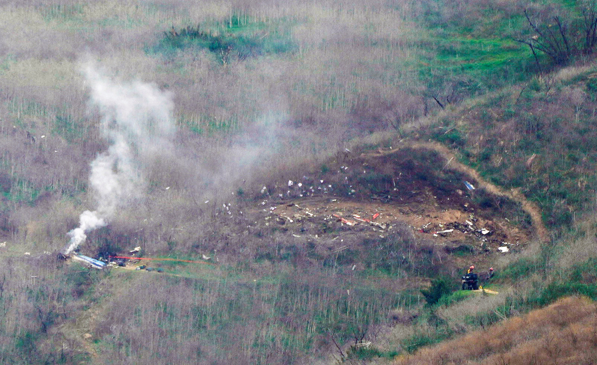 kobe bryant helicopter crash ntsb