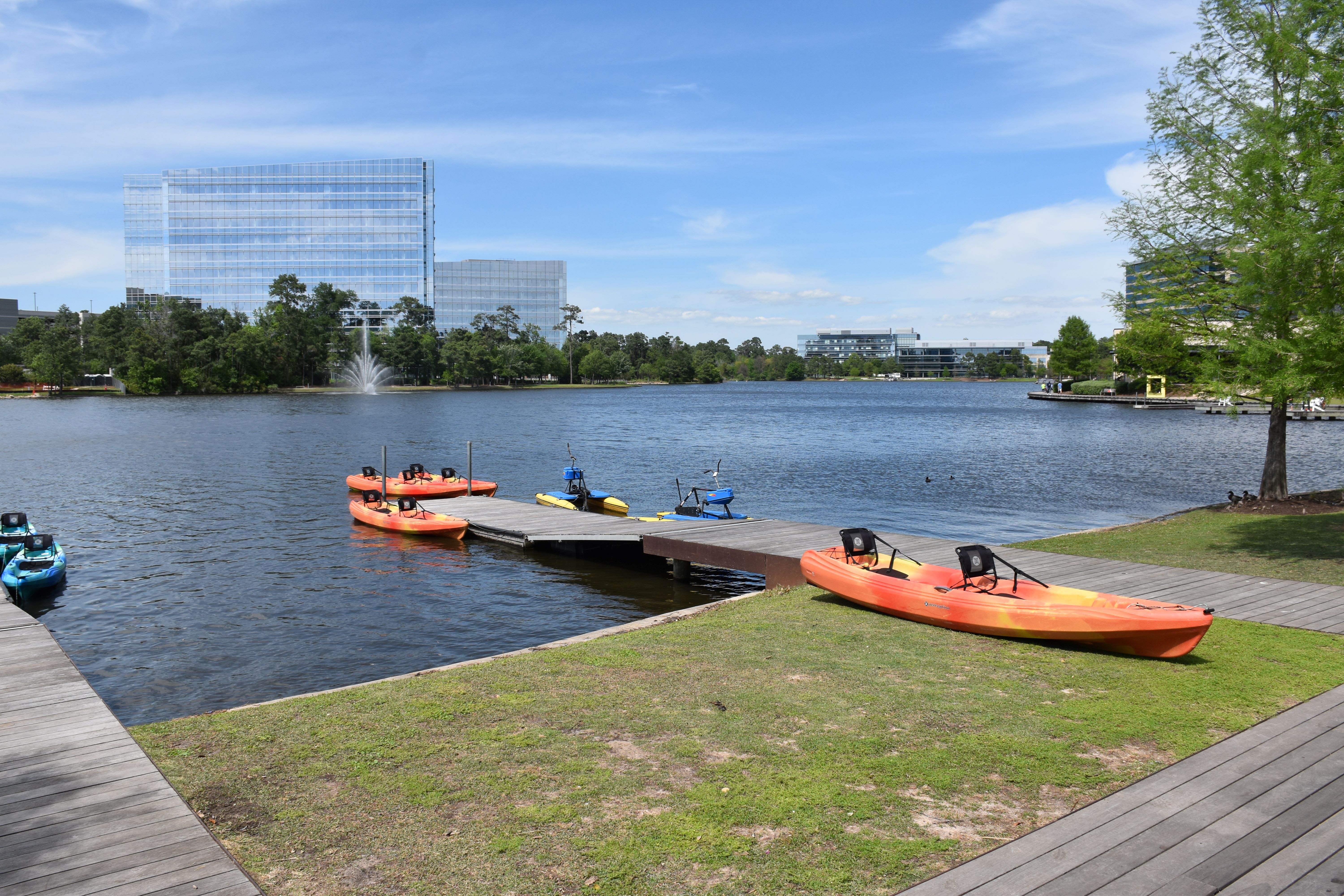 lake amenities kayak