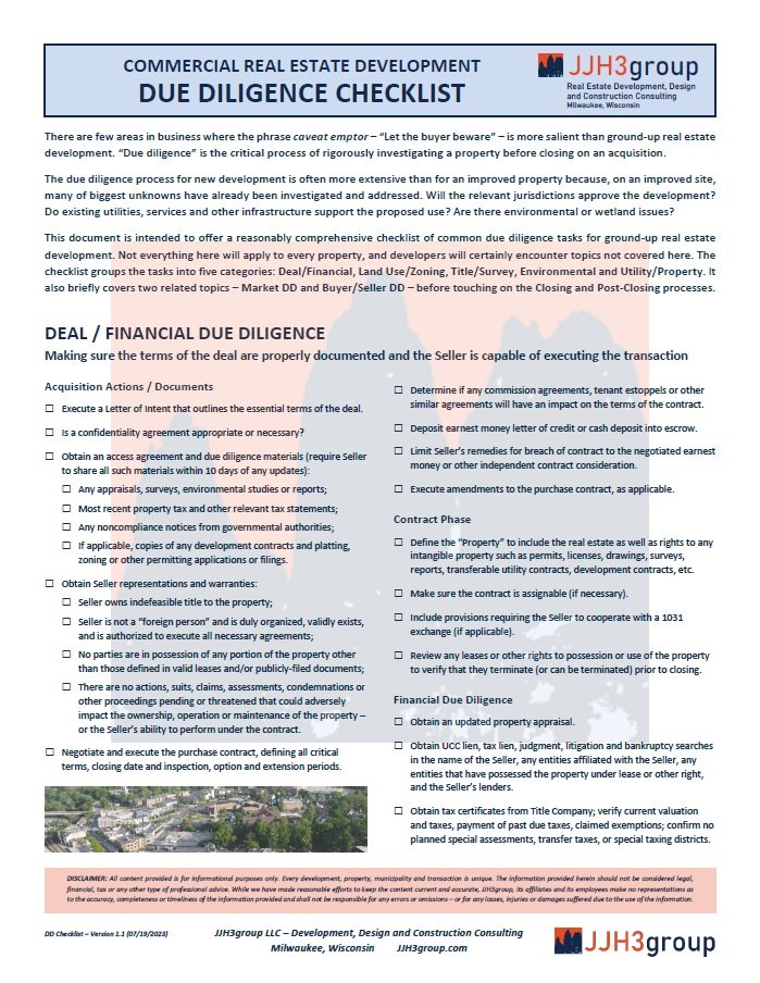 land seller documents checklist