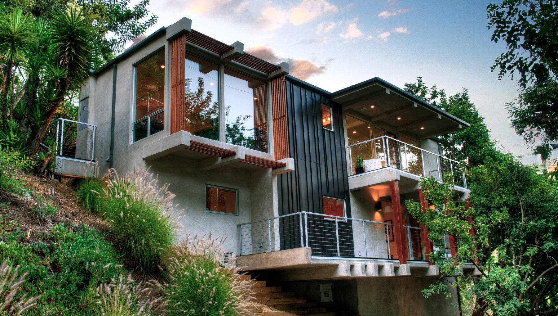 laurel canyon hillside homes