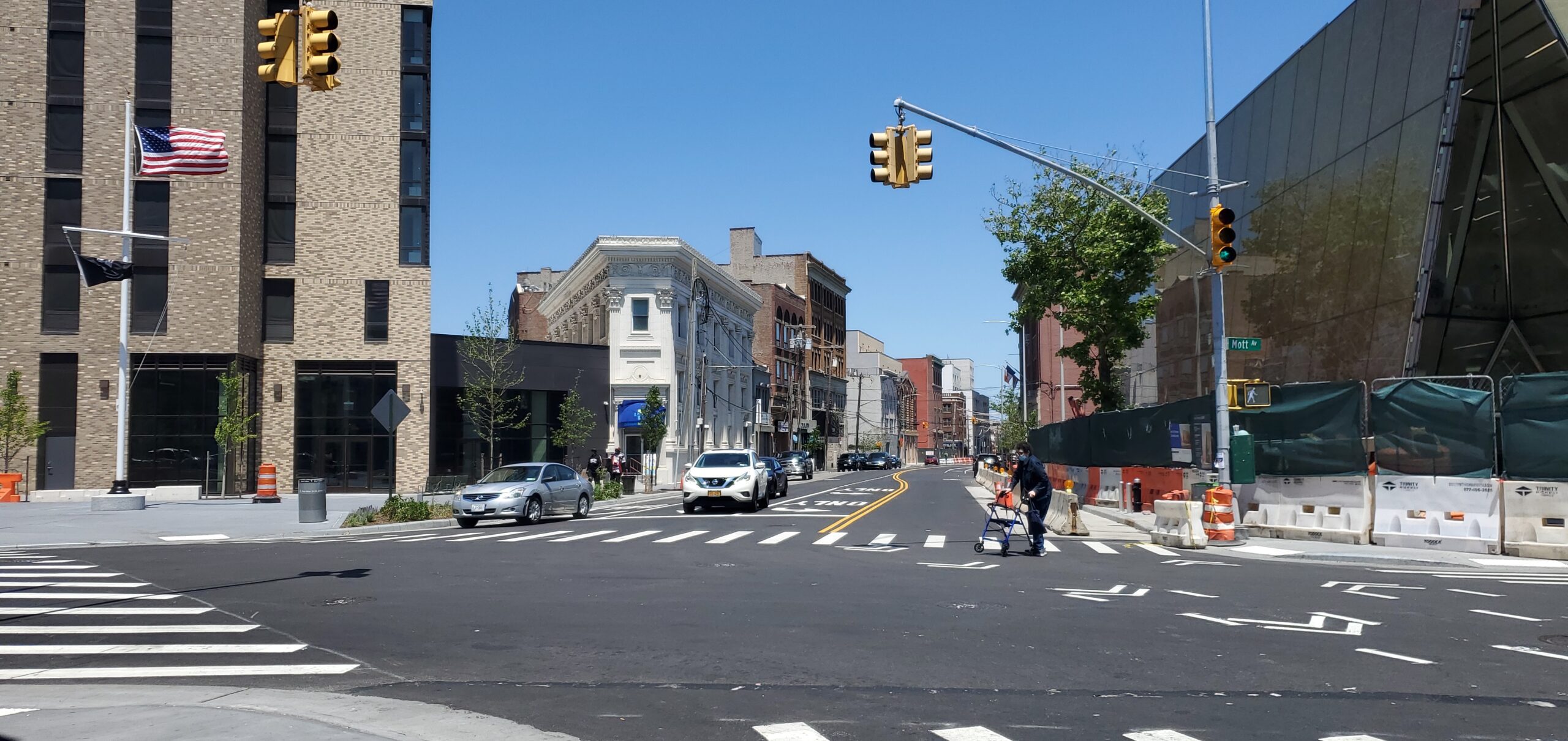 mott avenue corridor overview
