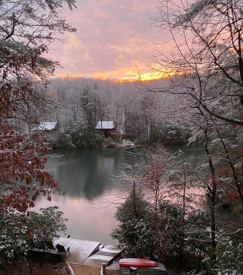 mountain elevation winter