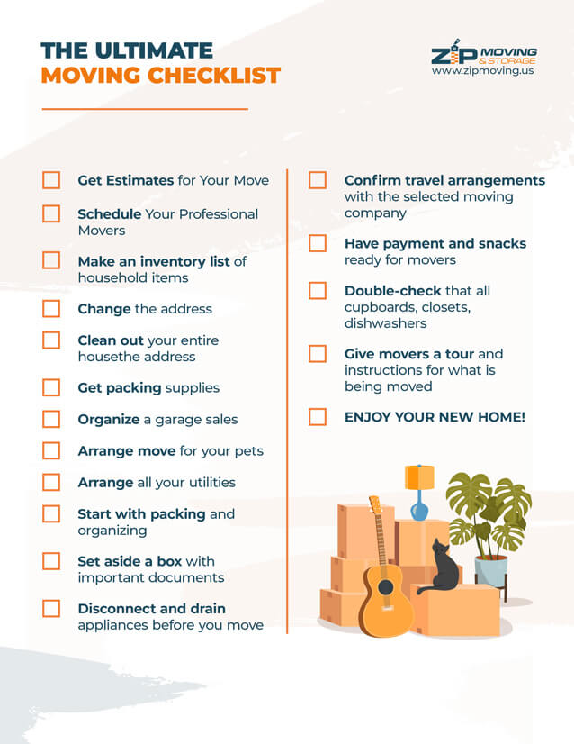 move in checklist