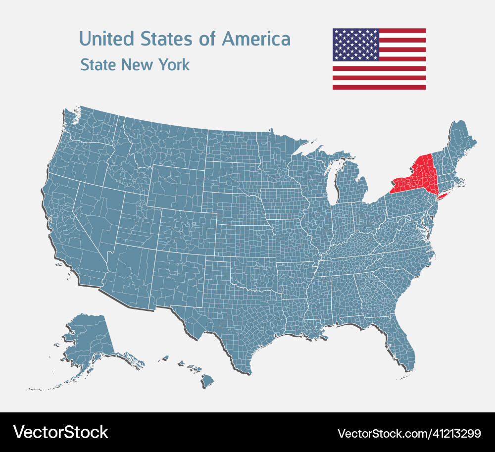 new york state map