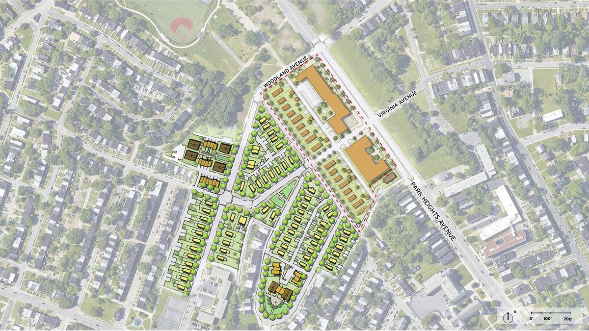 park heights neighborhood map
