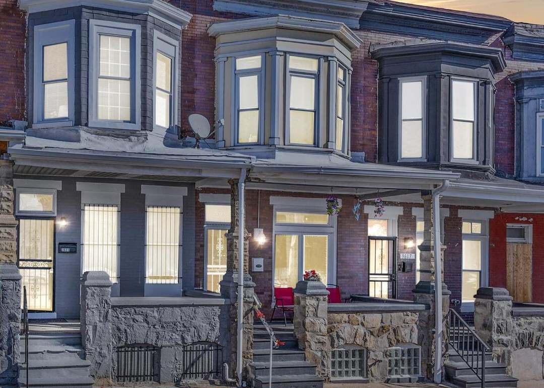 park heights rowhouse street