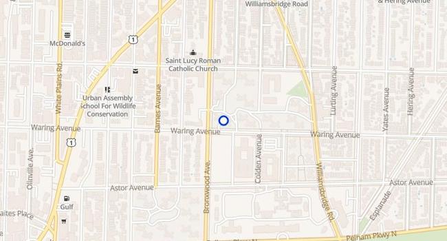 pelham parkway street map