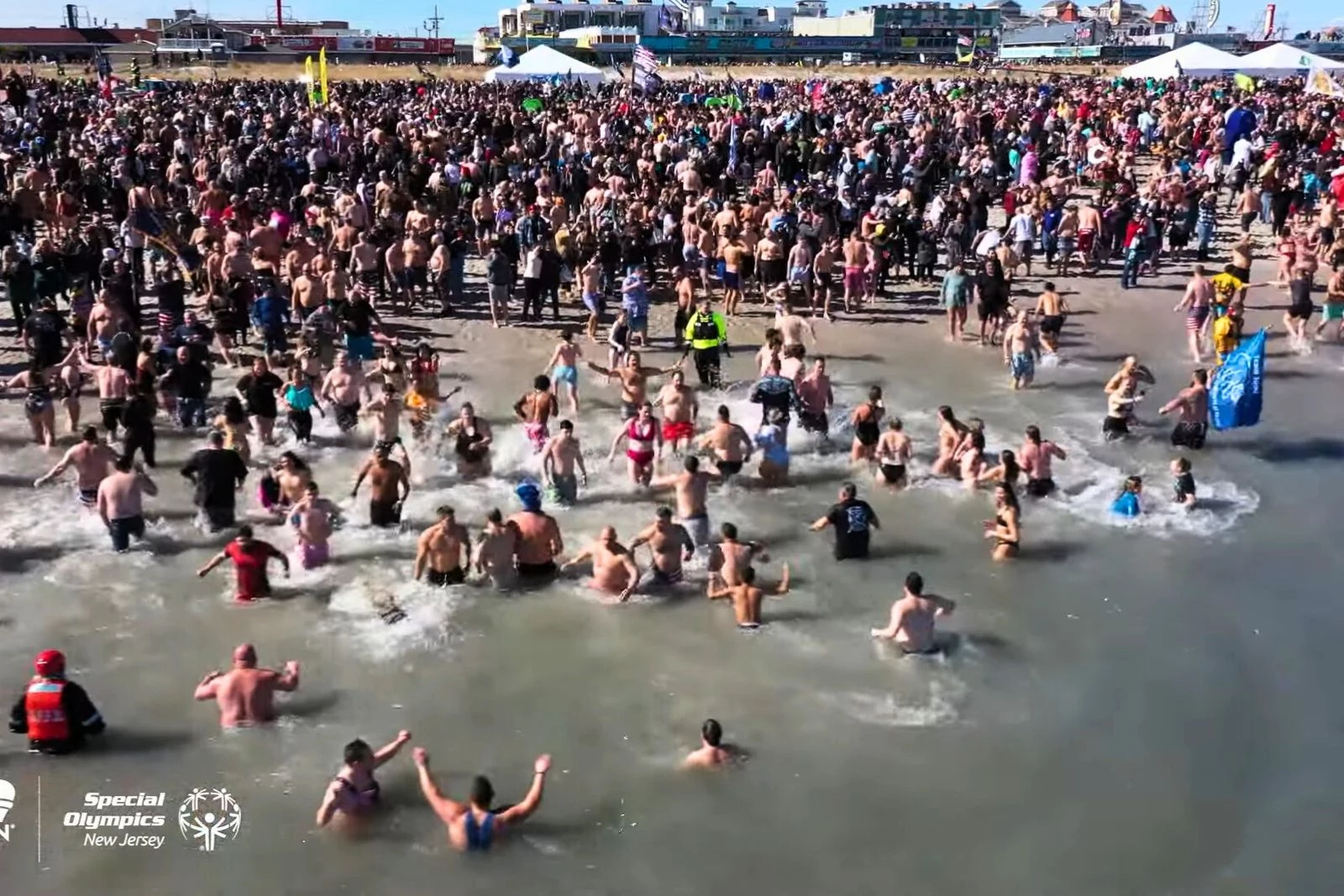 polar bear plunge beach