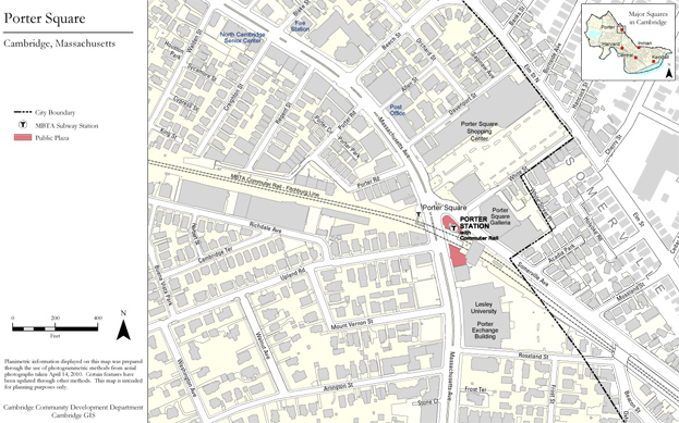 porter square map
